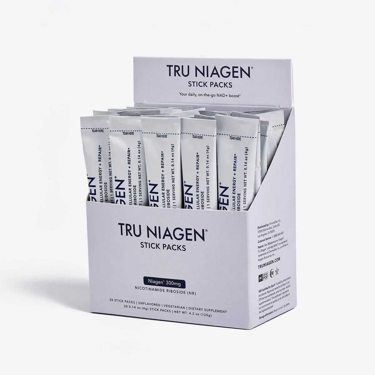 Tru Niagen NAD+ Stick Packs